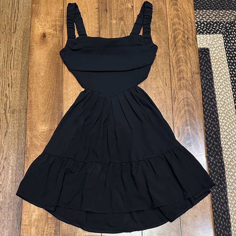 SHEIN Black Mini Dress